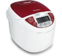 NouvelHorizonstore-Multicuiseur électrique, 12fonctions, Facilité d'utilisation, Cuisson intelligente, Utilisation pratique, Nettoyage facile, MK7051F1, Rouge et Blanc