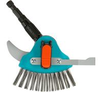 NouvelHorizonstore-Nettt joints combisystem-3-en-1 : Outil de jardi multi-fonction pr élimin mauvaises herbes mousse ds joints étroits larges, brosse métal, lame acier inoxye. Va ac ts manches cs (03