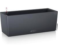 NouvelHorizonstore-Pot de Fleurs d¿Extérieur et d'Intérieur ¿ Color Balconera ¿ Réserve d'Eau Intégrée ¿ Coloris Gris Ardoise ¿ 50 x 19 x 19 cm