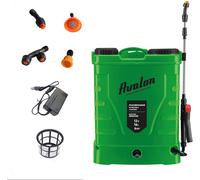 NouvelHorizonstore-Pulvérisateur Électrique à Dos 16L Comprend Lance Télescopique, Harnais, Chargeur et Set de Buses de pulvérisation. Pulvérisateur à Batterie Pression Réglable 6 Bar.