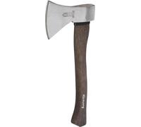 NouvelHorizonstore-RUTHE Hachette Hickory 600 g Hache à Manche en Hickory 38 cm Hachette Bois bûcheron DIN 5131 B Hache de Jardinage Robuste Hachet Durable pour Coupe et ébranchage Haches d