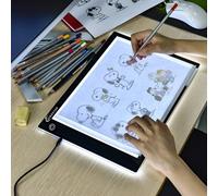 NouvelHorizonstore-Tableau de Copie ¿¿ LED A4 Super Mince Pour Tableau de Dessin avec Cable USB avec Luminosit¿¿ R¿¿glable Pour Artistes,Animationdessin, Esquisse,Animation,Visualisation Aux Rayons X 