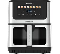 NouvelHorizonstore-Taurus - Friteuse à air Air Fry Digital 7S View 1600W 6,5L 8 programmes Écran tactile Cuisson uniforme Sans BPA ni PFOA Poignée froide Alarme sonore Recettes en lig