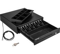 Nouvelhorizonstore-Tiroir-Caisse Enregistreuse 41 Cm Tiroir-Caisse Manuel Et Automatique Compartiments 5 Billets 8 Pi¿¿Ces Tiroir Caisse Enregistreuse Port Rj11/Rj12 Billets Monnaie Pos Restaurant Sup