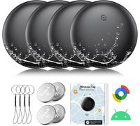 NouvelHorizonstore-Traceur GPS Android pour Enfant, Traceur Bluetooth pour Android, Localizador Android, Imperm¿¿able Localisateur de cl¿¿s Compatible avec Google Localiser Mon Appareil, pour Cl¿¿s, V