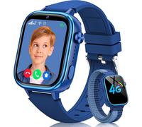 Nouvelle 4G Montre Connectée Enfant, Étanche Ip68 Smartwatch Téléphone Enfant Avec Gps, Appel, Fonction Sos, Appel Vidéo/Mode Classe/Podomètre/Appareil Photo Réveil Pour Filles Et [MON9262099]