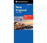 Nouvelle Angleterre, carte facile à plier | Rand McNally
