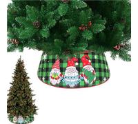 Nouvelle AnnéE Cache Pied Sapin De Noel, CirconféRence De L'Arbre Decoration Noel, Disposition De La ScèNe Du Festival Jupe Sapin De Noel, Pour1.8m Arbre Deco Noel Une Utilisation IntéRieure ExtéR (A)