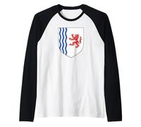 Nouvelle-AQUITAINE Drapeau D'ARMES Drapeau du SUD-Ouest DE LA France Manche Raglan