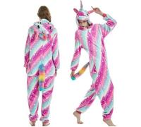 Nouvelle arrivee Hiver Animal Pyjamas Licorne Pyjamas onesie Ensembles Kigurumi Femmes Hommes Unisexe Adulte Flanelle Nuisette S