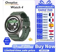 Nouvelle arrivée : Montre connectée OnePlus Watch 4 avec écran AMOLED de 1,5 pouces, Snapdragon W5 Gen 1, jusqu'à 16 jours d'autonomie, GPS, NFC, montre intelligente pour homme black watch only
