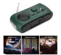 Nouvelle Arrivée Multifonctionnel Radio Manivelle Solaire Usb De Charge Fm Am Météo Radio D'urgence Led Lampe De Poche