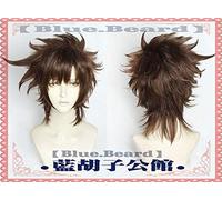 Nouvelle aventure Bizarre de JoJo Joseph Joestar Cosplay perruque Halloween Costume perruques + casquette + piste