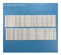 Nouvelle bande de rétroéclairage LED 14 pièces/ensemble 49PUS6401 49PUH6101 49PUS6561 49PUS6501 GJ-2K16-490-D712-P5-L R LB-PF3030-GJD2P6C490712 ""Nipseyteko