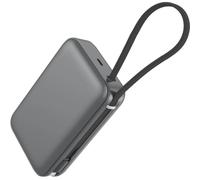 Nouvelle Banque d’Alimentation Portable à Charge Rapide 20000mAh Mini Banque d’Alimentation Durable et Portable (Gris)