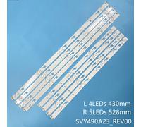 Nouvelle barre de rétroéclairage LED pour SONY 49 pouces TV KD-49XD7005 LC490EQY-SJA3 KD-49xD7005 KD-49XD7066 LC490eQY-SHm2 KD-49x8005C ""Nipseyteko