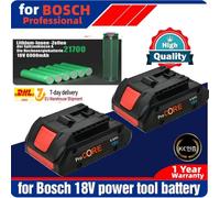 Nouvelle batterie 21700 18V pour BOSCH, cellule BAT609, BAT618, GBA18V8, batterie de remplacement ProCORE de la série haut de gamme Bosch 18V 6.0Ahx3
