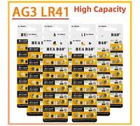 Nouvelle batterie bouton AG3 10 à 50 pièces SR41 L736 SR41SW LR41 Pile bouton lithium pour montre connectée, accessoires de jouet 30 pièces,50 pièces,20 pièces,10 pièces,40 piècesZinc