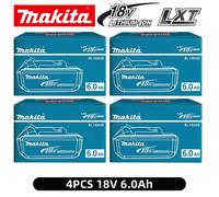 Nouvelle batterie Li-ion 6AH makita BL1860 18V pour outils électriques, remplacement LXT BL1850 BL1840 pour tournevis 18V avec batterie au lithium BMS Makita 6Ahx1 RCx1