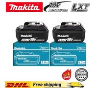 Nouvelle batterie Makita originale 6Ah 2026 pour visseuse sans fil, perceuse à percussion électrique sans balais, outil électrique rechargeable 18V avec 4PCS 6.0Ah