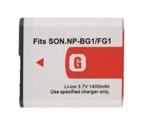 Nouvelle batterie rechargeable Li-Ion de 3.7V 1400MAH avec étui pour caméra Sony NP-BG1 / FG1