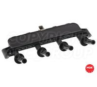 NGK Bobine d'allumage 48016 – réf. U6005 (raccord SAE) – Pour Peugeot 106/206/306, Citroën C3