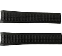 Nouvelle Bracelette en Caoutchouc Noire Patek Philippe 5167A – 21mm
