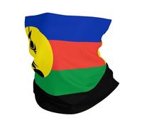 Nouvelle-Calédonie Drapeau Classique Néo-Calédonien Unisexe Bandana Unique Protection du Visage Microfibre Balaclava pour Sports Escalade Yoga