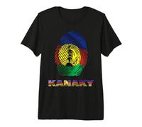 Nouvelle Calédonie Kanaky Drapeau Empreinte ADN T-Shirt Haut de Gamme