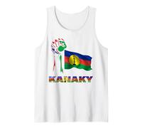 Nouvelle Calédonie Kanaky Drapeau Fierté et Courage Débardeur