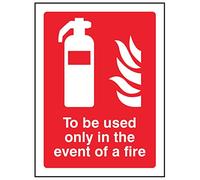 Nouvelle-Calédonie Signes 11074e Sign, peut être utilisée uniquement dans le cas d'un feu