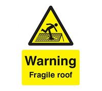 Nouvelle-Calédonie Signes 14261 K avertissement Fragile Panneau de toit, 400 mm x 300 mm, plastique rigide