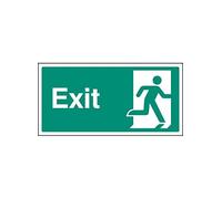 Nouvelle-Calédonie Signes 22036 X Exit-right Symbole Panneau, autocollant en vinyle, 200 mm x 100 mm