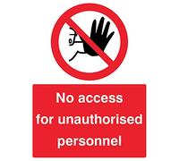 Nouvelle-Calédonie Signes 23205 K sans accès pour personnel non autorisé signe, autocollant en vinyle, 400 mm x 300 mm