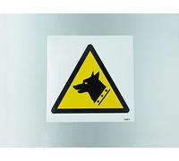 Nouvelle-Calédonie Signes 24220 F Chien de Garde Symbole Panneau, autocollant en vinyle, 200 mm x 200 mm