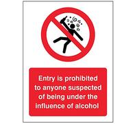 Nouvelle-Calédonie Signes 27114e entrée interdite SI sont Soupçonnés d'être Drunk Sign