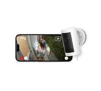 Nouvelle Caméra Extérieure Plus Avec Adaptateur Secteur (Outdoor Camera Plus) : 2K Avec Vision ; À Installer Soi-Même ; Essai Home Gratuit De 30 Jours[Z4696]