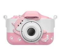 Nouvelle caméra HD pour la photographie et l'enregistrement vidéo des enfants, double caméra HD 8000 W avant et arrière avec jeux de réflexion (1 pièce)