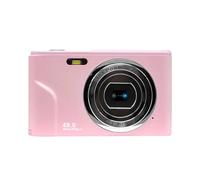 Nouvelle caméra numérique 2.7K,caméra HD 48mp,2.8 pouces,pour photographie - Type Rose