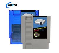 Nouvelle carte de jeu FC NES EDN8 Plus FlashCard 1500 en 1, cartouche NES N8 pour console de jeu vidéo 8 bits Family Computer US NES N8 Blue