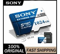 Nouvelle carte Micro SD Sony haute vitesse 4K Full HD vidéo Class10 Extreme Pro carte mémoire 1024GB Mini carte SD pour téléphone tablette caméra