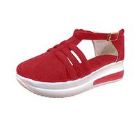 Nouvelle catégorie de produit : chaussures de mode traditionnelles à plateforme pour femme, sandales avec coupe compensée solide, sandales sans indication de couleur