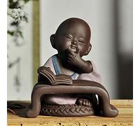 Nouvelle céramique créative Petites Statues de Bouddha Sculptures ameublement en Gros Buda décoration Feng Shui Ornements Artisanat (Taille : Style1)