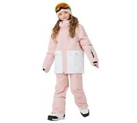 Nouvelle Combinaison De Ski Enfant Rembourrée Imperméable pour Garçons Et Filles Hiver Extérieur Tenue Chaude Et Confortable
