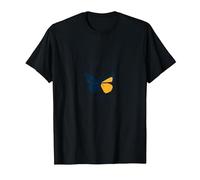 Nouvelle création dans Christ Baptême Papillon Transformation T-Shirt, Homme, Noir, XXL