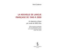 Nouvelle de langue française 1940-2000. Un répertoire critique par année de 6060 titres.