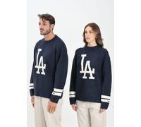 Nouvelle Ère Tricot Et Cardigan Unisexe Bleu Pull Col Rond Pull Col Rond LA D