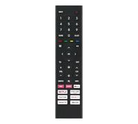Nouvelle ERF3A80 IR Télécommande de Remplacement Compatible avec Hisense TVS 55A6GTUK 65A6GTUK 43A6GTUK