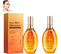 Nouvelle essence réparatrice aux peptides d'or 24 carats (2025), sérum visage anti-âge et anti-rides, stimule le collagène, raffermit la peau relâchée, atténue les ridules, convient à tous les types d