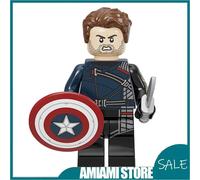 Nouvelle figurine de film Batman Justice League, jouet modèle à assembler, blocs de construction, ornements, décoration de bureau, cadeaux pour enfants, jouets 8piece